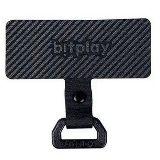 bitplay 2023新款 掛繩通用墊片 鉚釘加強固定 適用於bitplay系列掛繩及市面上大多數手機, 黑, 1個