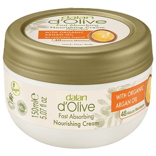 dalan 達欖 頂級摩洛哥堅果油特潤深層滋養修護霜, 150ml, 1罐