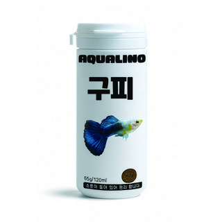 아쿠아리노 구피, 1개, 120ml