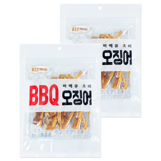 Refresh BBQ燒烤魷魚絲, 130g, 2包