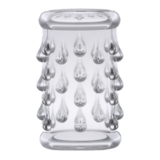 blush NOVELTIES Stay Hard Cock 男用激情套 水滴形, 內徑25mm 外徑33mm 高度50mm, 1個