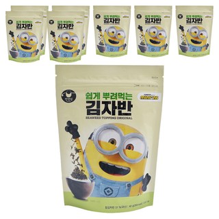 Manjun 小小兵聯名韓式海苔酥, 40g, 8包