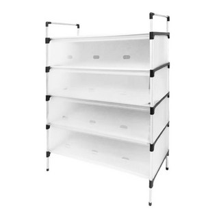 德利生活 日系多層防塵鞋架, 5層