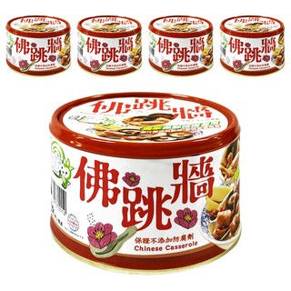 軒閣食品 鮮盒子 佛跳牆, 中式砂鍋, 保證不添加防腐劑, 230g, 5罐