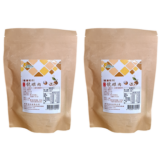 超賀 台灣契作 台灣特選龍眼肉, 200g, 2包