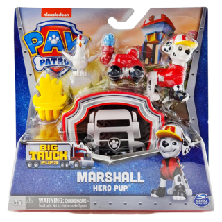 SPIN MASTER 汪汪隊立大功 狗狗大卡車隊系列 動物玩偶組 - 毛毛+咕咕雞玩偶, 1組