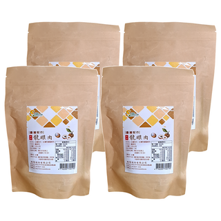 超賀 台灣契作 台灣特選龍眼肉, 200g, 4包