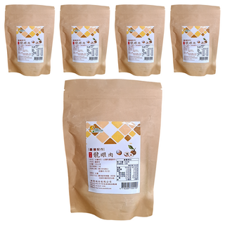 超賀 台灣契作 台灣特選龍眼肉, 200g, 5包