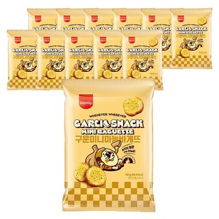 samlip 三立 烤迷你蒜頭法棍, 120g, 12包