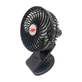 共田 USB夾式風扇 F10S 黑色(風量市面上最大)