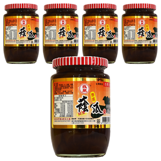 良泉 蔭瓜 純素 不含防腐劑, 380g, 5罐