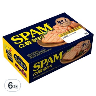 스팸 클래식, 200g, 6개