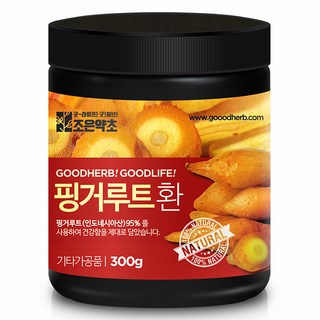 GOODHERB 手指薑丸, 300g, 1罐