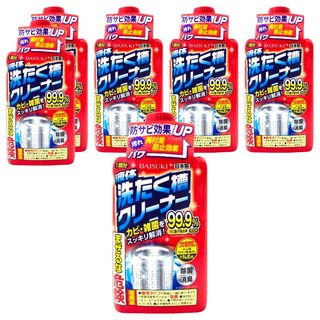 DAISUKI 洗衣槽清潔劑 550g 深層清潔洗衣機 去除霉菌異味 適用各種機型, 6瓶