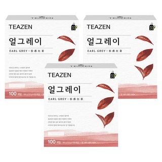 티젠 얼그레이 홍차, 1.6g, 100개입, 3개