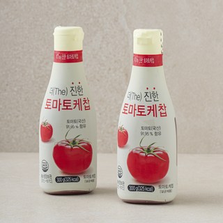 사랑과정성 더 진한 토마토케찹, 300g, 2개