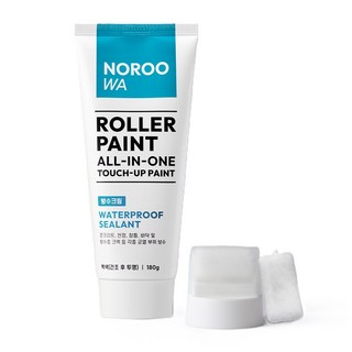 노루페인트 롤러페인트 방수크림, 화이트(건조 후 투명), 180g, 1개