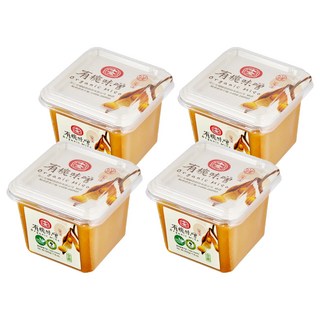 十全 有機味噌, 500g, 4盒