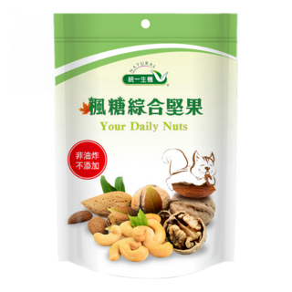 統一生機 楓糖綜合堅果, 150g, 1包