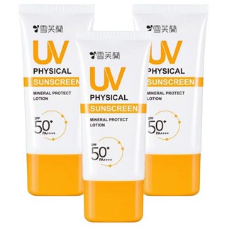 雪芙蘭 純物理溫和防曬乳 SPF50+ PA++++, 50g, 5盒