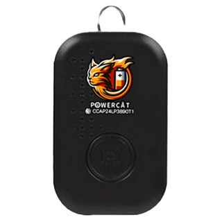 POWERCAT 寶護者 藍牙防丟器 附電池 長方型 黑色, 1個, BAL-01