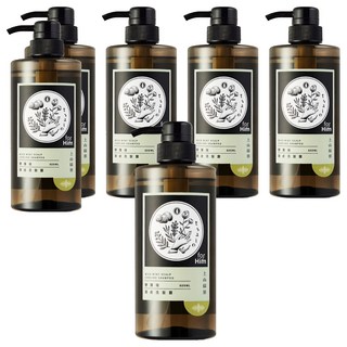 tsaio 上山採藥 野薄荷頭皮洗髮露 控油 強化髮根 減少髮絲斷裂 智利野薄荷 生薑萃取 活化頭皮, 600ml, 6瓶