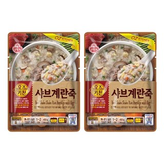 오즈키친 샤브계란죽, 450g, 2개
