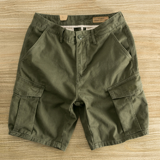 UNHEVE 男女通用復古工裝短褲