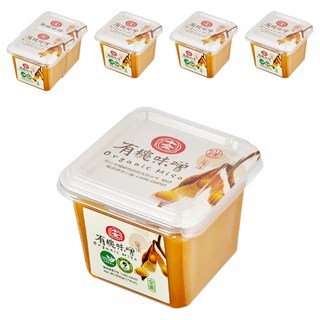 十全 有機味噌, 500g, 6盒