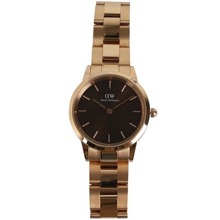 Daniel Wellington Iconic Link Amber 金屬腕錶 36 DW00100461