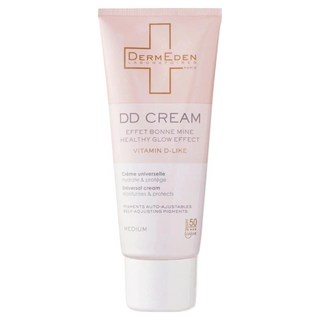 DERMEDEN 得美登 DD霜 法國專業醫美 藍帶保養 提亮潤色 鎮定肌膚, 50ml, 1條
