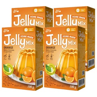 Bread Garden 橘子口味果凍粉, 100g, 4盒