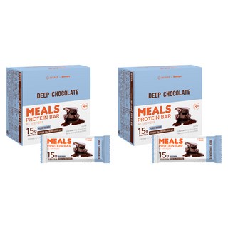 INTAKE Mills 蛋白棒深巧克力, 400g, 2個
