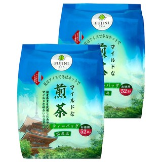 FUJINI TEA 清香煎茶茶包, 52包, 5g, 2袋
