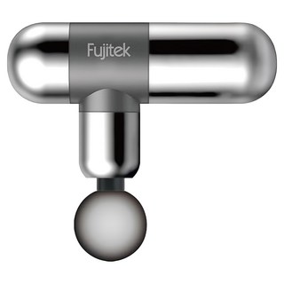 Fujitek 富士電通 膠囊極速筋膜槍, 配備8款按摩頭, 6段變速, 370克超輕量機身, FTM-G026, 灰色