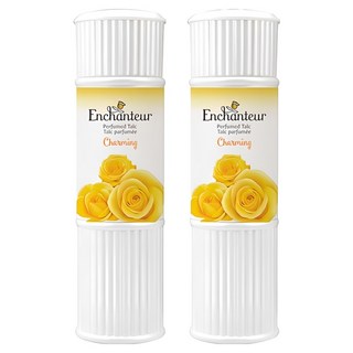 艾詩 Enchanteur 香氛爽身粉 (玫瑰鈴蘭) 黃色 - 200g, 2瓶