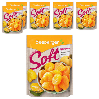 德國 Seeberger 軟杏桃乾, 200g, 6包