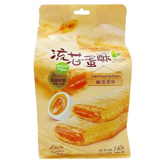 SUKHI 流芯蛋酥 鹹蛋黃味, 140g, 1袋