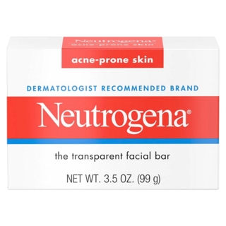 Neutrogena 痘痘護理透明潔面皂, 99g, 1個