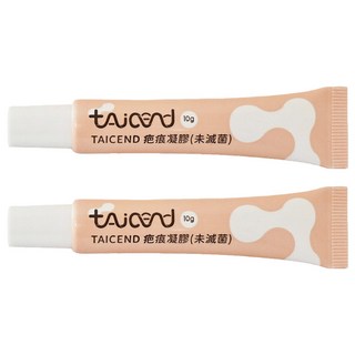 tAicend 泰陞 疤痕凝膠 10g, 2條