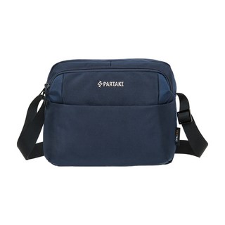 PARTAKE 休閒側背包 深藍色 PT22-G6-64NY 100%聚酯纖維