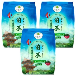 FUJINI TEA 清香煎茶茶包, 52包, 5g, 3袋