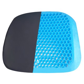 comet 矽膠坐墊 附坐墊套, 藍色+黑色
