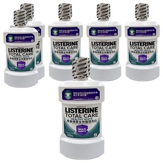LISTERINE 李施德霖 亮白漱口水, 500ml, 6瓶