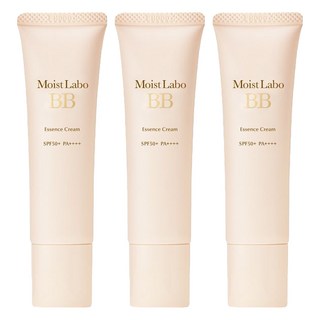 MEISHOKU 明色 MoistLabo保濕遮瑕精華BB霜 SPF50+ PA++++, 01 白皙色, 30g, 3條