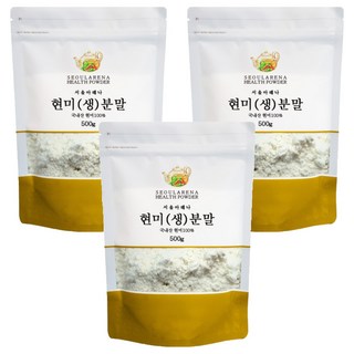 首爾 Arena 生糙米粉 國產, 500g, 3個