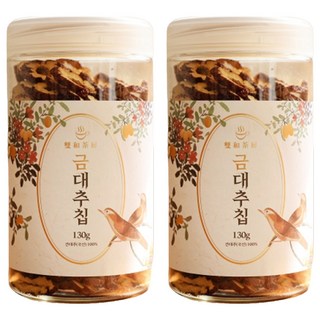 SSANGHWA DABANG 雙和茶房 優質紅棗片, 130g, 2個