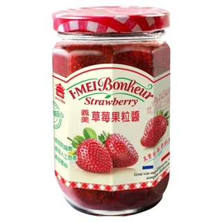 義美 草莓果粒醬, 300g, 1罐