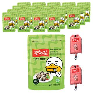 廣川海苔 Kakao Friends海苔酥 40g*10入+購物袋 隨機出貨, 400g, 2組
