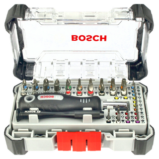 BOSCH 博世 台灣公司貨 42件精密螺絲起子套裝組 2607002835, 1組